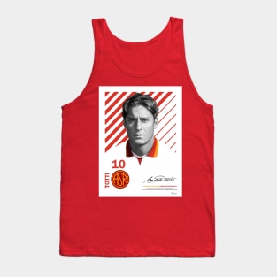 FRANCESCO TOTTI / VINTAGE POSTER LIMITED EDITION Tank Top